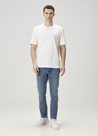 Michael Kors Erkek Parker Jean Pantolon Mavi 33 Us -1