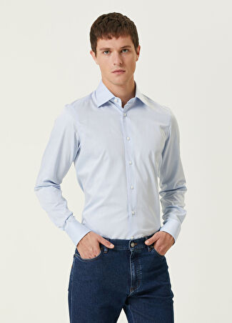 Zegna Erkek Mavi Gömlek 41 It