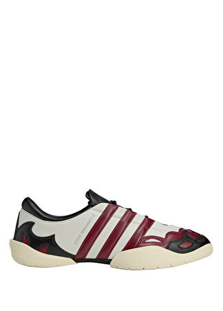 Y-3 Kadın Regu 2002 Beyaz Bordo Deri Sneaker 41 1/3