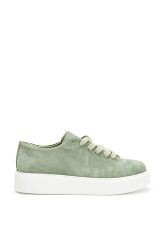 Divarese Kadın Yeşil Süet Sneaker 36