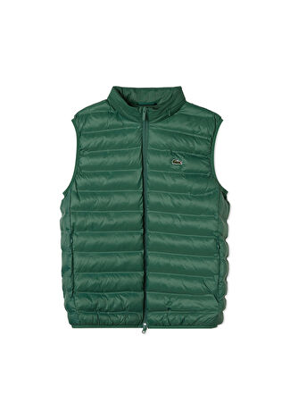 Lacoste Erkek Yeşil Dik Yaka Yelek 54 -1