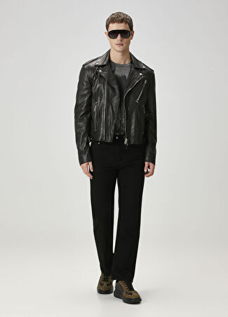 Mcqueen Erkek Siyah Jean Pantolon 48 It