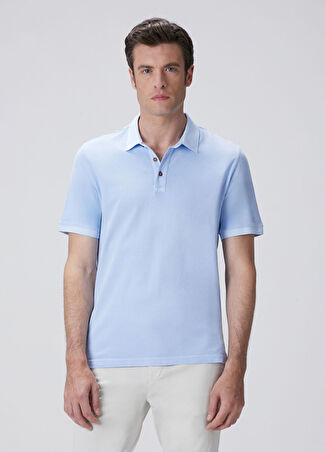 Network Erkek Mavi Polo T-Shirt Xs