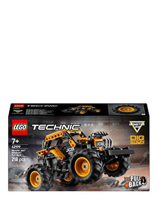 Lego Erkek Çocuk Technic Monster Jam Digatron Çek-bırak Yapı Oyuncağı 42199 -1
