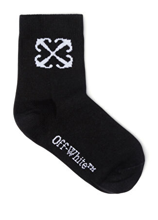 Off-white Erkek Çocuk Siyah Beyaz Çorap I