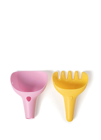 Quut Çocuk Raki Banana Pink Tırmık Kürek Seti Pembe -1