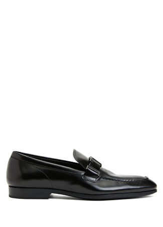 Tod's Erkek Siyah Deri Loafer 8 Us -1