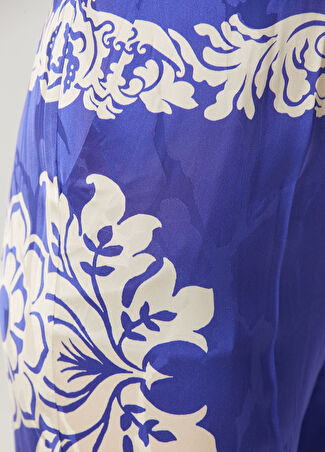 Etro Kadın Mavi Çiçekli Pantolon 38 It