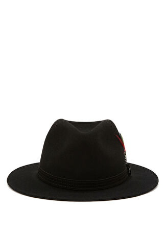 Stetson Erkek Siyah Yün Şapka 61
