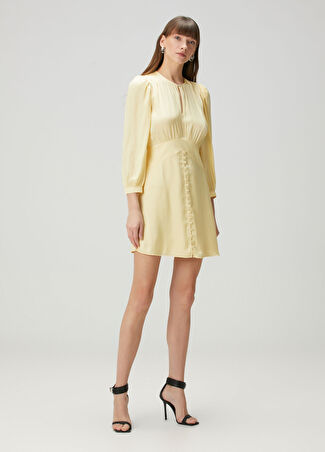 Zadig&voltaire Kadın Mini Elbise Sarı Xs