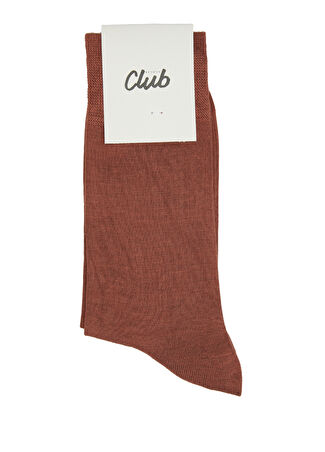 Beymen Club Erkek Kiremit Bambu Çorap Kırmızı -1