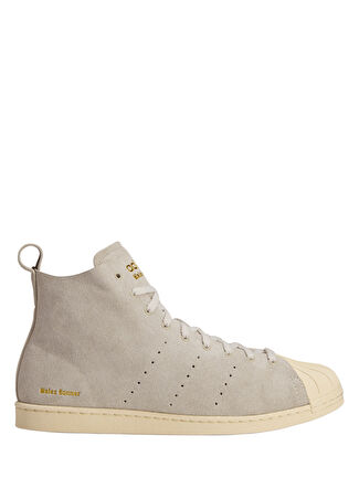 Adidas Erkek Superstar Hi Kemik Sneaker Bej 43 1/3