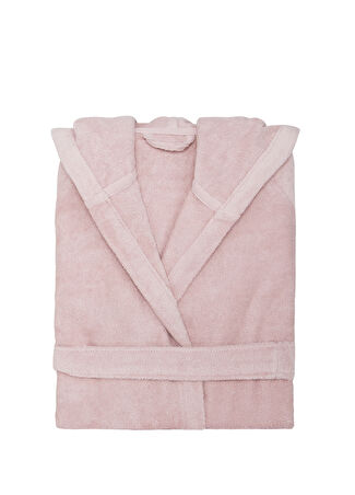 Irya Chaletti Confetti Premium Pamuklu Whisper Pink Bornoz Pembe -1