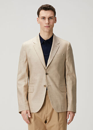 Paul Smith Erkek Bej Keten Ceket 40 It