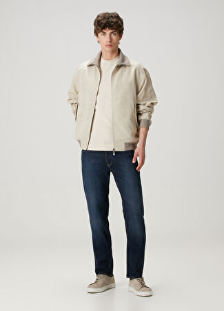 Emporio Armani Erkek J75 Slim Fit Mavi Jean Pantolon 32 Us -1