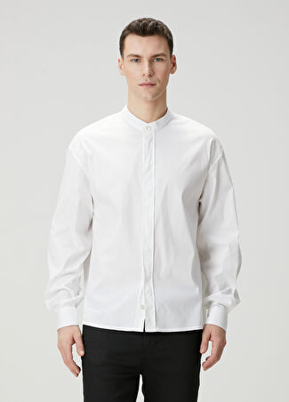 Emporio Armani Erkek Beyaz Gömlek Xxl -1