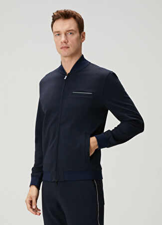 Pal Zileri Erkek Lacivert Sweatshirt 50 It