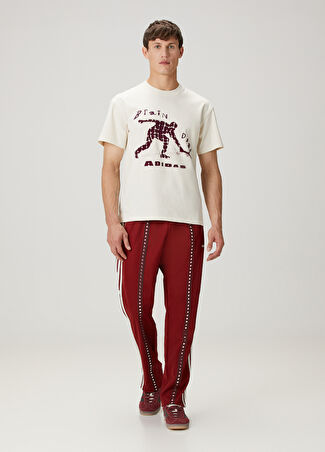 Adidas Erkek Kırmızı Pantolon S -1