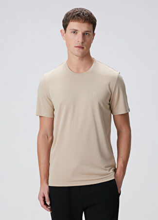 Network Erkek Bej T-Shirt S
