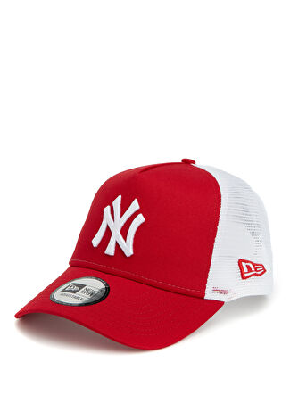 New Era Erkek Clean Trucker 2 Neyyan Kırmızı Şapka -1