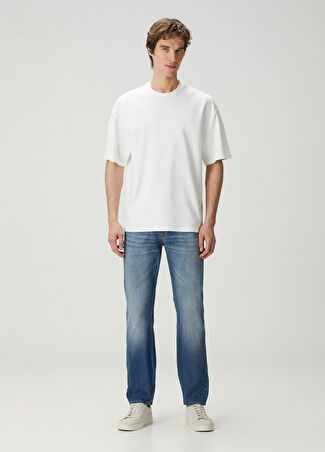 7 For All Mankind Erkek Mavi Jean Pantolon 30 It