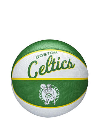 Wilson Çocuk Wtb3200xbbos Nba Team Retro Boston Celtics No 3 Basketbol Topu -1