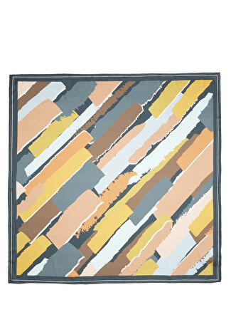 Beymen Club Kadın Colorblocked Twill Eşarp -1