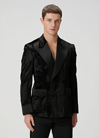 Dolce&gabbana Erkek Sicilia Siyah Kadife Smokin Ceketi 48 It