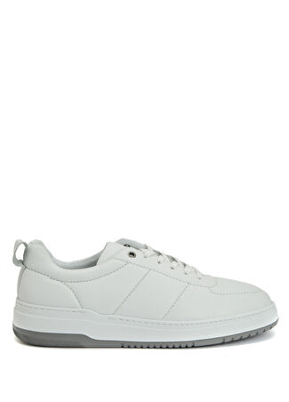 George Hogg Erkek Beyaz Deri Sneaker 40
