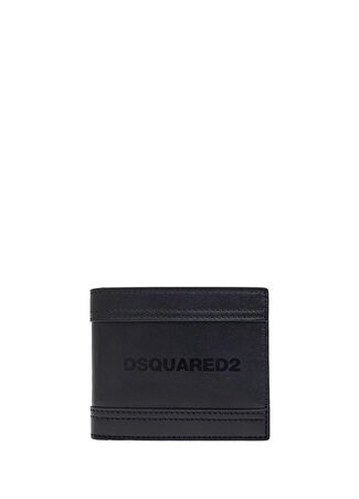 Dsquared2 Erkek Siyah Deri Cüzdan -1