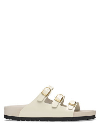 Birkenstock Kadın Florida Deri Terlik Bej 37