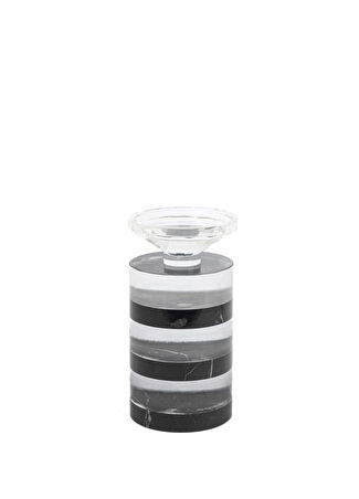 Mikasa Moor Clear Siyah Cam Mumluk 8 X 17 Cm - 1