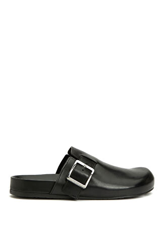 Loewe Erkek Siyah Deri Sandalet 41 -1