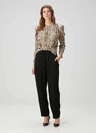 Isabel Marant Kadın Kendry Siyah Pantolon 36 Fr