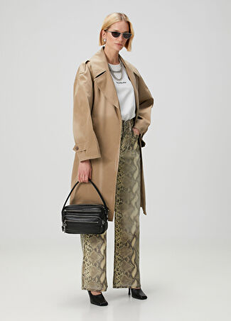 Acne Studios Kadın Bej Pardesü 38 Fr