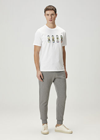 Ps By Paul Smith Erkek Gri Organik Pamuk Jogger Eşofman Altı M -1