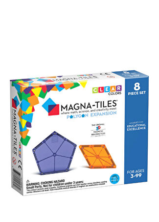Magna-tiles Çocuk Polygons 8 Parçalı Set -1