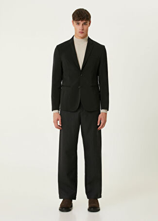 Emporio Armani Erkek Lacivert Yün Pantolon 48 It