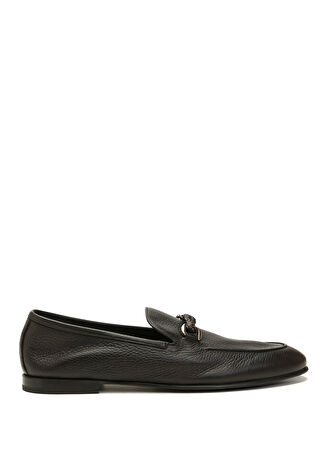 Barrett Erkek Kahverengi Deri Loafer 10.5 Uk -1