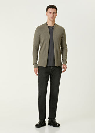 Allsaints Erkek Siyah Organik Pamuk Jean Pantolon 38 Uk -1