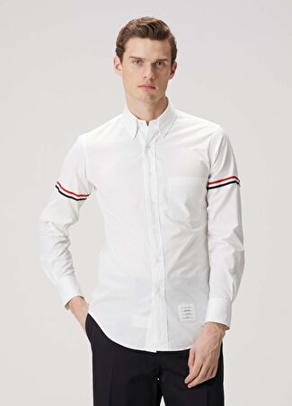 Thom Browne Erkek Beyaz Gömlek 4 It -1