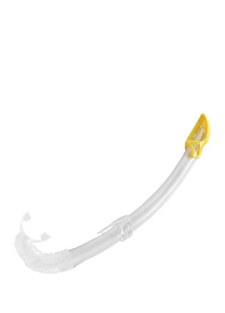 Cressi Mexico Şeffaf Sarı Şnorkel -1