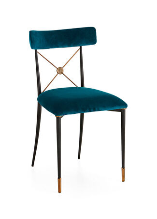 Jonathan Adler Rider Sandalye Mavi -1