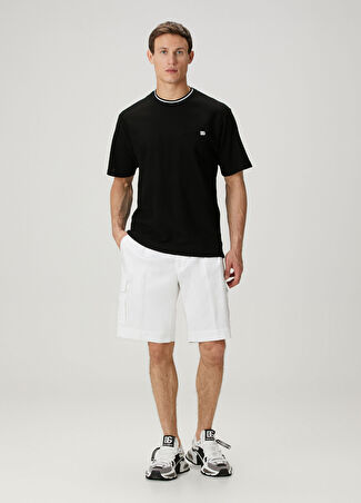 Dolce&gabbana Erkek Beyaz Kargo Bermuda 52 It