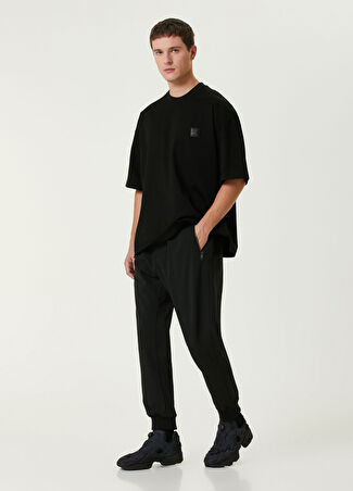 Wooyoungmi Erkek Siyah Beli Kordonlu Jogger Pantolon 50 Us