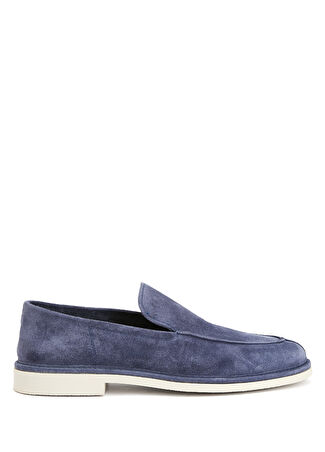 Pal Zileri Erkek Lacivert Süet Loafer 40 -1