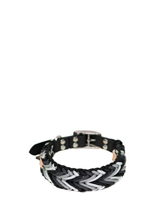 Redzill Eclipse Paracord Siyah / Gri Köpek Boyun Tasması Xl - 1