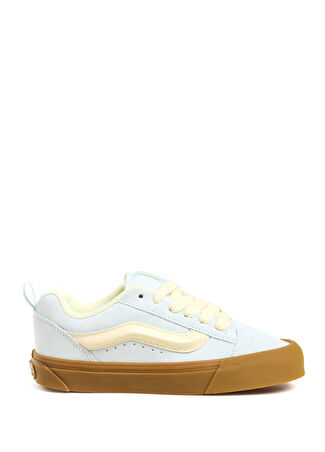 Vans Kadın Knu Skool Deri Sneaker Mavi 39 -1