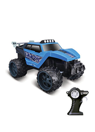 Maisto Erkek Çocuk Mavi 1:16 Off Road Dirt Demon Uzaktan Kumandalı Araba -1