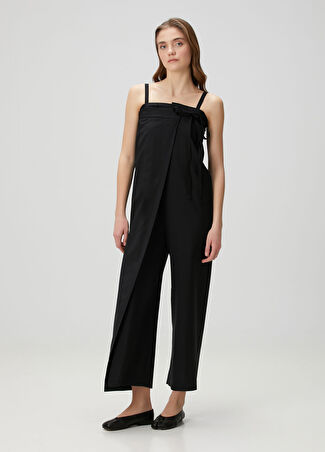 Mm6 Maison Margiela Kadın Siyah Yün Tulum 38 It